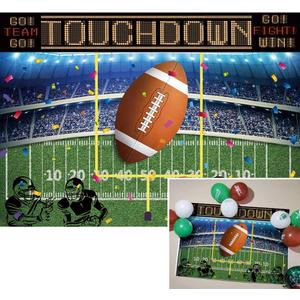 BINQOO 7x5ft Football Backdrop Photography Rugby Sports Party Background American Football Field Photo Banner Boy Kids Party Decoration Supplies