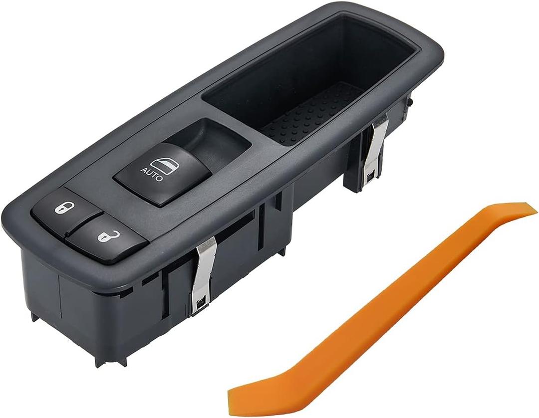 Passenger Side Power Window Switch.6 Metal Pins.Fits for Partial Models of Chrysler Town & Country,Jeep Liberty,Dodge Grand Caravan,Dodge Journey,Dodge Ram 1500,Dodge Nitro.4602544AG