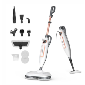 DEVOAC Scrubbing Steam Mop For Hardwood Floors