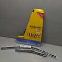 OEM Quality 28" + 15" Premium All-Seasons Durable Stable and Quiet Windshield Wiper Blades-J Hook Wipers(Set of 2)