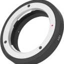 Professional Lens Mount Adapter, Full Manual Aluminum Alloy Lens Adapter for MC MD Lens to AI AIS for DSLR Camera.
