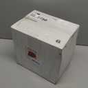 PULOTE 100PCS Red Plastic Plates Disposable Heavy Duty - Include 50 Dinner / 50 Dessert Plates for Party & Christmas