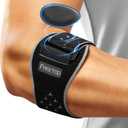 FREETOO Tennis Elbow Brace for Men Women for Tendonitis, Tennis Elbow Strap with Gel Pad, Golfers Elbow Brace for Men for Tennis & Golfers Elbow,Lateral Medial Epicondylitis. Fits Forearm 7.1''-11'' (Black)