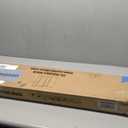 FDW 4-Panel Black Steel Room Divider