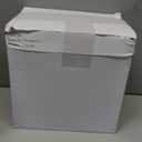 Eaasty 24 Pcs 8.7 x 2.8 Inch 3 Compartment Appetizer Serving Tray Plastic 3 Section Dessert Platters Rectangular Divided Plate White Compartment Serving Dishes Dipping Sauces Dinner Kitchen