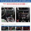 Road Top 8.9" CarPlay Screen for Audi A5 with 3G MMI (2009-2015) | Car Radio Stereo Multimedia Screen, Support Wireless Android Auto, Navigation, Mirrorlink