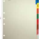 Tabbies Side Tab Medical Chart Divider Sets, 8-Tab, Assorted Medical, 11 X 9, Manila, 40 Sets