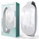 Slimpal Portable Heating Pad for Period Cramps, Electric Cordless Back Belly Waist Heating Pad for Menstrual Cramp Relief, Rechargeable Wearable Heat Belt Gifts for Her Women Girl Wife, Bright White