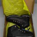 Nevados XP Cuzco Hiking Boots for Men | Waterproof, Multi-Directional Lugs, Classic Buffalo Leather Upper | Rubber Traction Outsole Memory Foam Insole (8, Black)