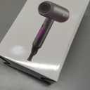 Slopehill Professional Ionic Hair Dryer, Powerful 1800W Fast Drying Low Noise Blow Dryer with 2 Concentrator Nozzle 1 Diffuser Attachments for Home Salon Travel (White)