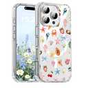 Magnetic for iPhone 15 Pro Max, Compatible with Magsafe, Cute Summer Bow Phone Case Clear Shockproof Protective Cover for Women Girls
