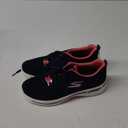 Skechers Women's Go Walk Arch Fit Unify Sneaker, Navy/Coral, Size 9