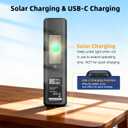 BN59-01432A TM2360E Rechargeable Voice Remote for Samsung Smart TVs, Replacement for All 20212025 Samsung TV Remote Control with Solar Charging and Voice Search