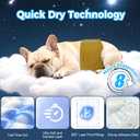 Dog Diaper Liners 100ct, Upgraded Ultra-Thin & Super Absorbent Dog Diapers Booster Pads for Male and Female Dogs, Disposable Doggy Diapers Inserts for Dog Belly Bands Wraps Period Panties (Regular)