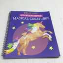 Brain Games - Sticker by Letter: Magical Creatures (Sticker Puzzles - Kids Activity Book)