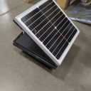 Ceiling Mount 30W Solar Power LED Lights for Indoor Lighting with
Black Fan