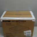 OhGeni Cal King Air Mattress with Built in Pump, 18" Tall Inflatable Blow Up Bed, Luxury Comfort for People(190CM Height), Keep Feet from Dangling, Foldable & Portable Colchon inflatables, Black