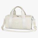 Gym Bag for Women and Men with Shoe Compartment & Wet Pocket - Duffle Bag for Travel Sports Fitness Workout Athletic, 19"-Medium, Beige