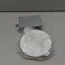 POWERASIA 1 Pack 4 Inch UL Certified LED Recessed Lighting with Junction Box, 5CCT 2700K-6000K Selectable Ceiling Light, 10W 850lm Ultra-Thin Recessed Downlight-Energy Star Certified