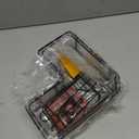 Corner Shower Caddy, 2 Pack Adhesive Shower Corner Organizer Shelves, No Drilling Stainless Steel Shower Storage Rack with Hooks&Toothpaste Holder for Bathroom Kitchen for 90 Corners Only (black)