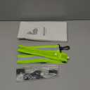 Simket Reflective Walking Gear, Rechargeable Led Reflective Sash, Adjustable Night Walking Safety Gear, High Visibility Safety Lights for Walking at Night for Men Women Jogging Running Biking (Green)