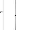 Jobar International Digital Body Weight Bathroom Scale with Extendable Display - Supports Up to 550 lbs.