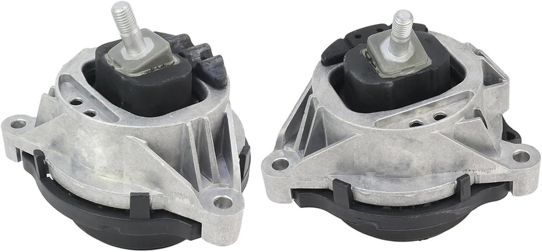 MUNIK Engine Mount L/R Compatible with BMW 2013-2021 B48 120i 125i 220i 225i 220i 320i 330i 420i 430i Replace# 22116859413 22116859414