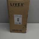 Livex Lighting 20590-80 Nyack - One Light Outdoor Post Top Lantern, Nordic Gray Finish with Clear Glass