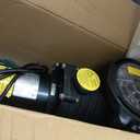 VIVOHOME 2.0HP Pool Pump - 115V/230V Self-Priming Motor - In-Ground/Above Ground - 6800GPH Energy Efficient - 1.5", 2", and 1.25"-1.5" Connectors w/Strainer Basket