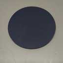 Silicone Bathroom Tray Round Vanity Tray Decorative Soap Holder Kitchen Countertop Organizer Coffee Table Decor for Candle, Perfume, Plant, 11 Inch, Dark Blue