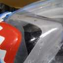 Full Face Snorkel Mask for Kids with 180 Panoramic View, Snorkeling Set Featuring Anti-Leak and Anti-Fog Foldable Dry Top Design for Safe Underwater Adventures Snorkeling Gear for Kids (Blue+Purple)