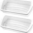 2 PACKS W10321304 Refrigerator Door Shelf by AMI PARTS Fit for Whirl-pool fridge shelf replacement WRS325FDAM02 WRS325FDAM04 WRS325FDAB02 WRS325FDAB06 WRS325FDAD02, Replaces AP6019471 PS11752778
