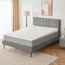 Mattress Wedge Only, 5-Inch King Inclined Bed Wedge Mattress Topper for Acid Reflux, GERD, Neck & Back Pain, Snoring, Adjustable Elevator Under Mattress Support for Bedroom