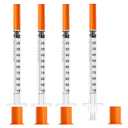 1ml 30G Syringe with 13mm Needle, Disposable Individually Wrapped, Pack of 30
