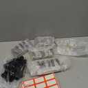 Sumind 24 Essential Oil Roller Bottles Glass Deodorant Bottle Roller Ball Container Empty Refillable Rollerball Bottle with Plastic Balls, Funnel and Sticker (30 ml, Brown)