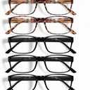 Gaoye Professional Reading Glasses for All Day - Computer Readers with Blue Light Protection - Value Pack, +2.75