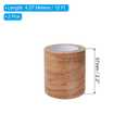 PATIKIL Wood Grain Repair Tape 2.2" x15ft,2 Pcs Self Adhesive Realistic Textured Repair Tape Patch for Floor Door Table Cabinets Desk,Chestnut Maple