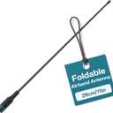 TIDRADIO 11-in AirBand Antenna 120/300MHz | SMA-Female Connector | Compatible with BAOFENG UV-5R Mini, UV-32,DM-32,F8HP PRO,5RM,5RH PRO,K5PLUS,TD-H3 Plus Walkie Talkies | Enhanced Airband Signal