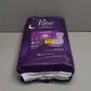 Poise Overnight Incontinence & Postpartum Pads for Bladder Leaks, 8 Drop Extra Coverage, 36 Count (Long)