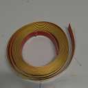 Gaahing 196.8" x 1" Matte Gold Molding & Wall Trim, Flexible Peel and Stick Decorative Strip for Tile, Mirror, Ceiling, Floor, Panel, Cabinet