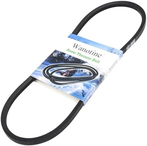Wanotine 121-6622 Drive Belt for Toro 38563, 38568, 38741, 38742, 38743, 38744, 38751 Power Clear 721e, 721r, 721qze, 721qzr Snowblowers (1/2'' x 35-3/8'')