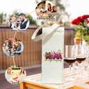 Wine Bottle Gift Tote - Mama All Day Everyday, Wine Bottle Gift Bag, Wine Lovers Gifts For Women, Mom Gifts For Mother's Day, Wine Tasting Party Supplies Wine Bottle Carrier 1pcs Washable Reusable /07