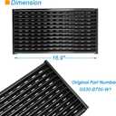16.9" G530-B700-W1 Grill Parts for Charbroil Performance TRU-Infrared 500 3/4 Burners 463274016 463274019 463280219 463280419 Grill Grate for Charbroil Grill Replacement Parts