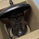 Metal Roof Bird Feeder - Chew Proof for Outdoor (2.8lb:Bronze)