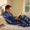 Gifts for Men/Women Blanket 50" X 60", Birthday/Inspirational/Thank You Gifts for Men/Women, Sometimes You Forget You are Awesome Gifts for Him/Her/Friend, Anniversary/Appreciation Blanket