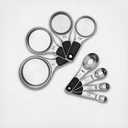 OXO Good Grips 8 Piece Stainless Steel Measuring Cups and Spoons Set