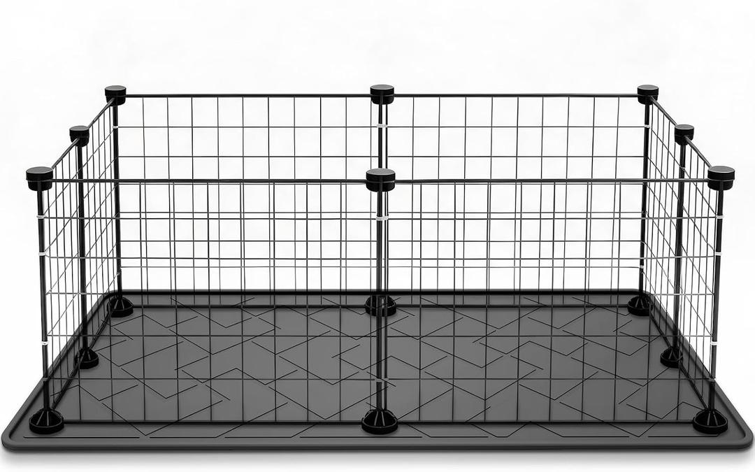 51 x 26 TPE Guinea Pig Cage Mat, Waterproof with Raised Edge