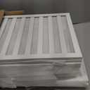 Bamboo Under Bed Storage Containers- Underbed Organizer with Wheels with Large Capacity Dust Bag,Sturdy Wood Rolling Under Bed Shoe Storage Organizer 2 Packs (White, 2 Packs (23.62"×16.54"))