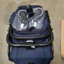 Gromast Compact Fold Baby Stroller, Lightweight Travel Toddler Stroller with One-Click Fold, Extendable UPF50+ Canopy, Cup Holder, UV Protected and Waterproof, One-Hand Folding - Blue