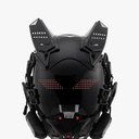 Cyberpunk Gothic Mask Helmet For Adult,LED Bluetooth Mask,Futuristic Punk Techwear,Cosplay Halloween Fit Party Music Festival (Black)